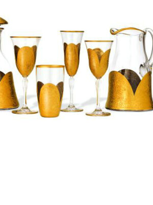 Table set "Decors gold and platinum"