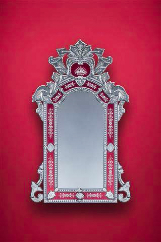 Specchio in vetro di Murano IL CAMPIELLO SP11