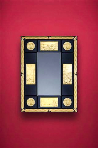 Specchio in vetro di Murano IL CAMPIELLO SP16