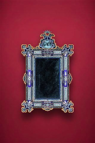 Specchio in vetro di Murano IL CAMPIELLO SP26